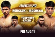 2023.8.11 ONE Friday Fights 28 Kongsuk vs Jaosuayai Full Fight Replay-MmaReplays