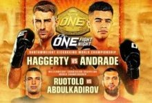 2023.11.3 ONE Fight Night 16 Haggerty vs Andrade Full Fight Replay-MmaReplays