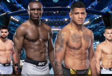 2021.2.13 UFC 258 Kamaru Usman vs Gilbert Burns Full Fight Replay-MmaReplays